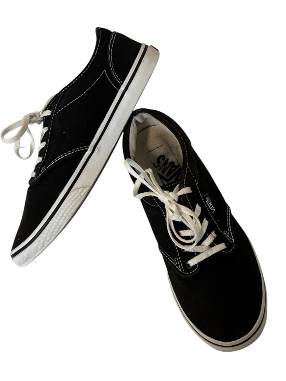 VANS Black Canvas Sneakers Size 7